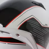 Integralny kask XRC DROD black/white/red