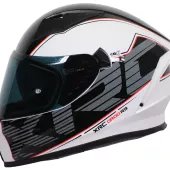 Integralny kask XRC DROD black/white/red