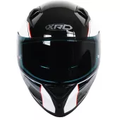 Integralny kask XRC DROD black/white/red