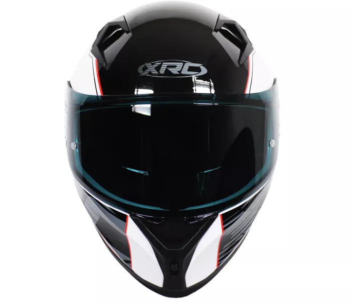 Integralny kask XRC DROD black/white/red