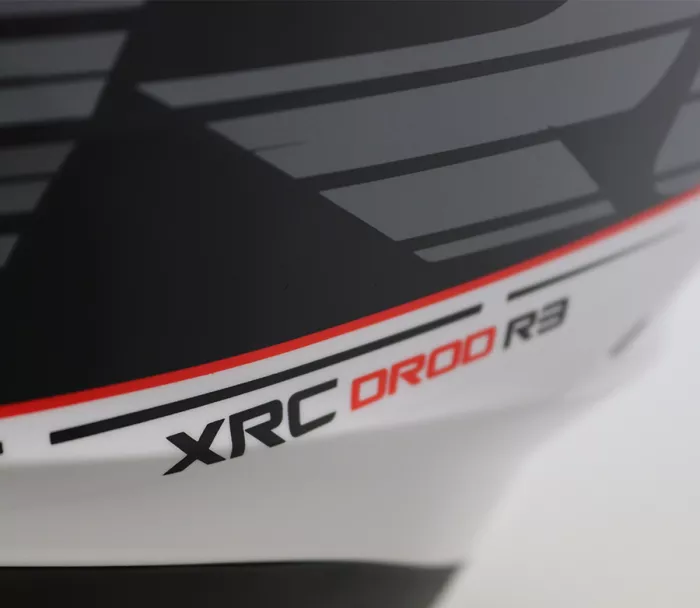 Integralny kask XRC DROD black/white/red