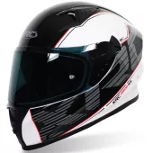 Integralny kask XRC DROD black/white/red