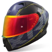 Integralny kask XRC DROD blue/black/fluo