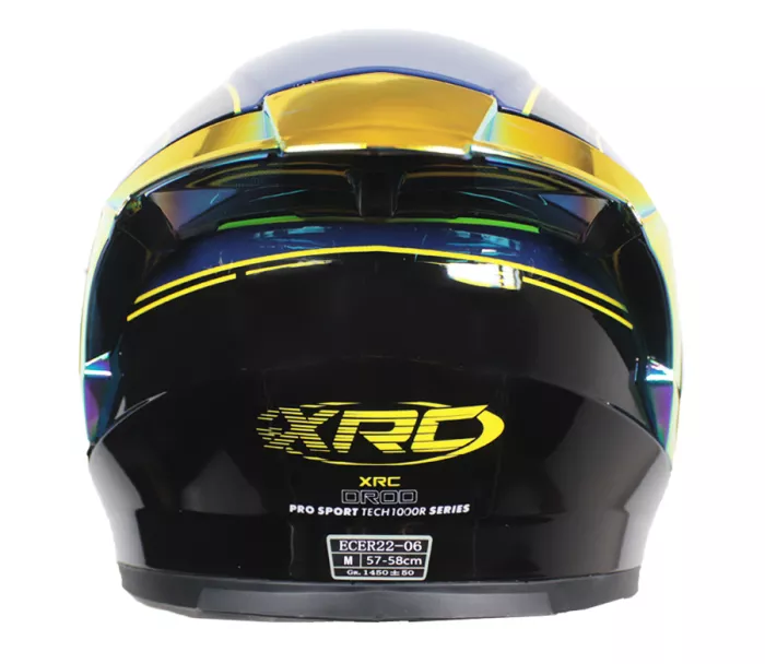 Integralny kask XRC DROD blue/black/fluo