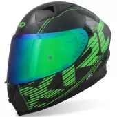 Kask motocyklowy XRC DROD black/green