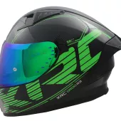 Kask motocyklowy XRC DROD black/green