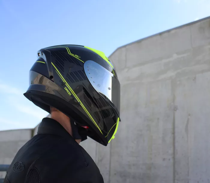 Integralny kask XRC DROD grey/fluo