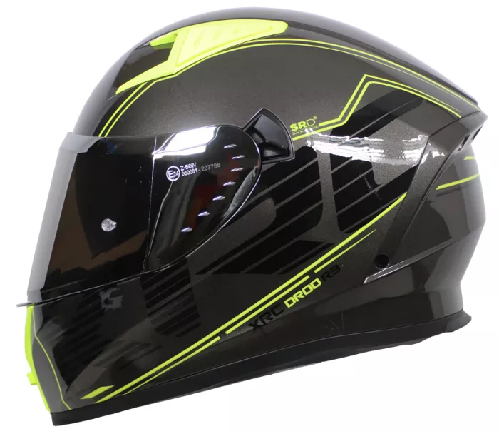 Integralny kask XRC DROD grey/fluo