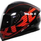 Kask motocyklowy XRC DROD black/red