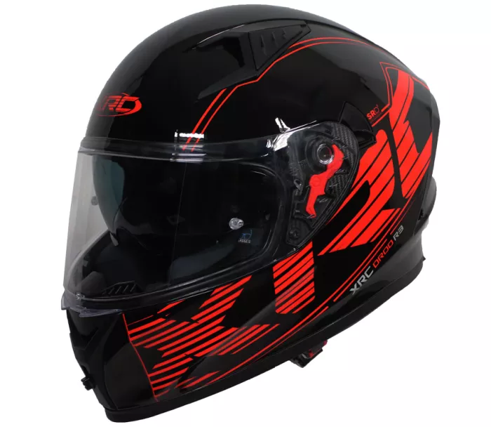 Kask motocyklowy XRC DROD black/red