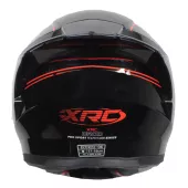 Kask motocyklowy XRC DROD black/red