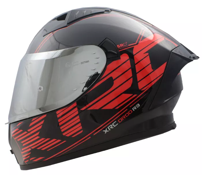 Kask motocyklowy XRC DROD black/red