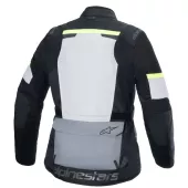 Męska kurtka motocyklowa Alpinestars Andes Air Drystar ice grey/dark grey/black