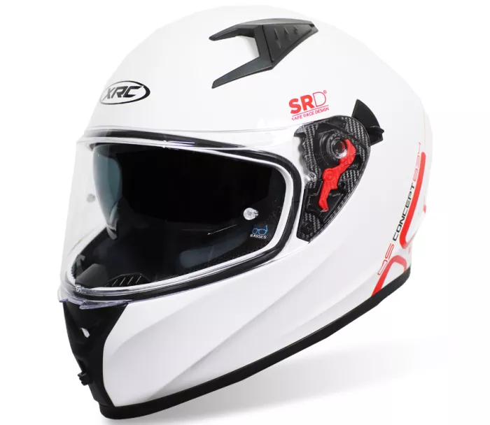 Kask motocyklowy XRC DS CONCEPT glossy white