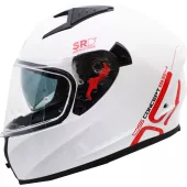 Kask motocyklowy XRC DS CONCEPT glossy white