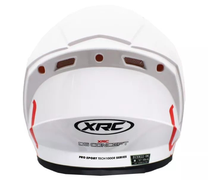 Kask motocyklowy XRC DS CONCEPT glossy white