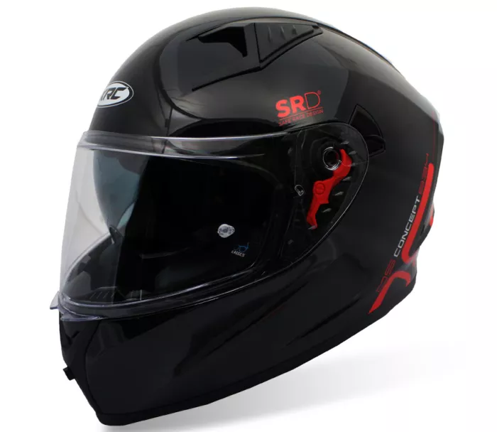 Kask motocyklowy XRC DS CONCEPT glossy black