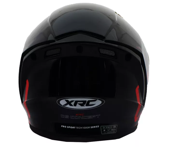 Kask motocyklowy XRC DS CONCEPT glossy black