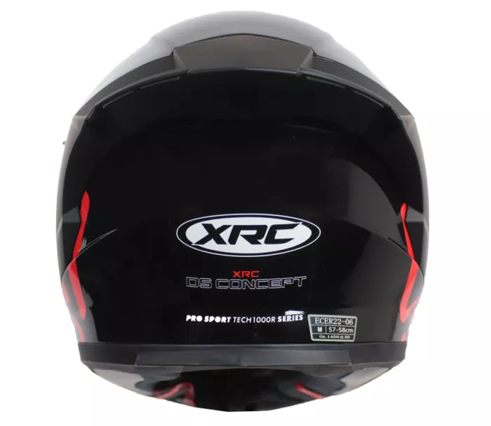 Kask motocyklowy XRC DS CONCEPT glossy black