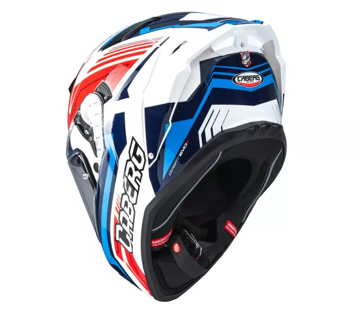 Kask motocyklowy Caberg Drift Evo II Jarama white/red/blue