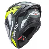 Integralny kask Caberg Drift Evo II Jarama matt black/grey/yellow fluo