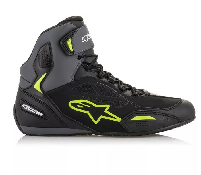 Buty motocyklowe Alpinestars Faster-3 Drystar czarno/szare/fluo