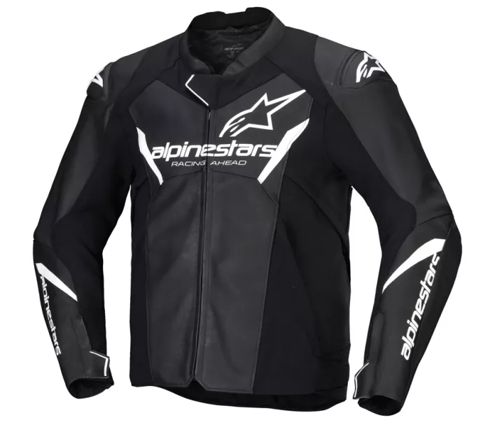 Męska kurtka motocyklowa Alpinestars Faster V3 black/white