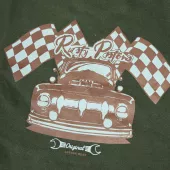 Bluza Rusty Pistons RPSWM33 Fifties ciemnozielona / rdzawobrązowa