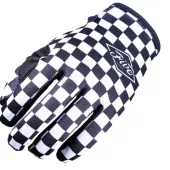 Rękawiczki motocrossowe Five MXF4 Evo Flat Track black/white