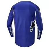 Koszulka motocrossowa Alpinestars Fluid Lucent w kolorze niebiesko-białym