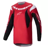 Koszulka motocrossowa Alpinestars Fluid Haul bright red/black