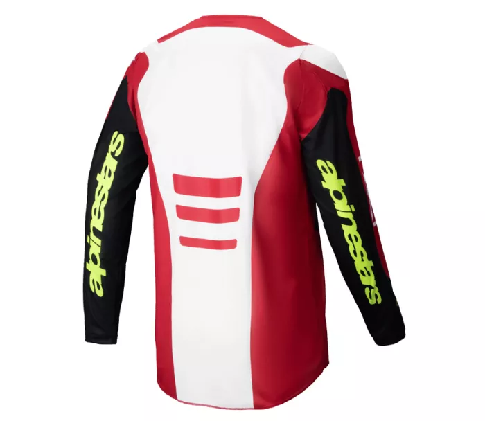 Koszulka motocrossowa Alpinestars Fluid Haul bright red/black