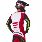 Koszulka motocrossowa Alpinestars Fluid Haul bright red/black