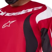 Koszulka motocrossowa Alpinestars Fluid Haul bright red/black