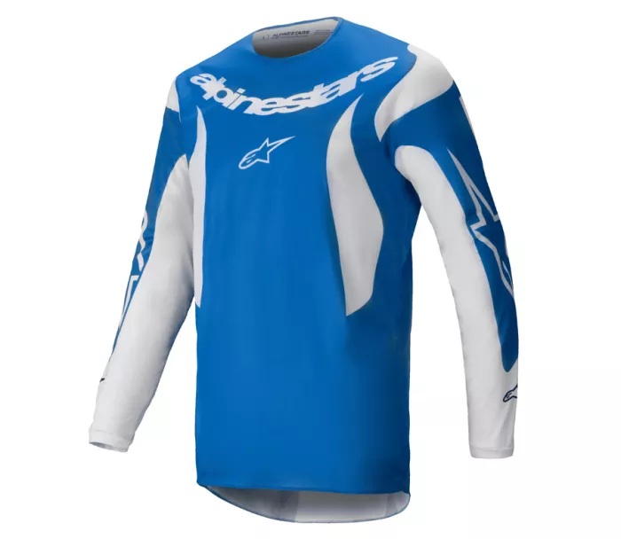 Koszulka motocrossowa Alpinestars Fluid Haul blue/white