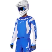 Koszulka motocrossowa Alpinestars Fluid Haul blue/white