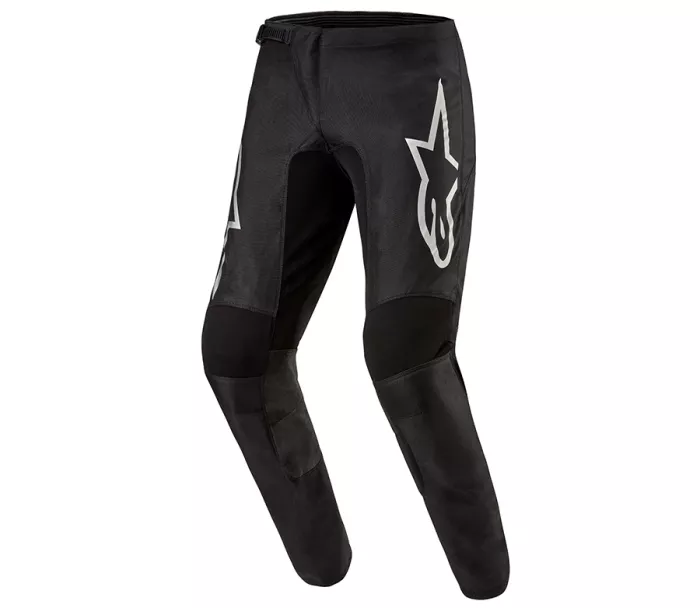 Spodnie MX Alpinestars Fluid grafitowo-czarno-srebrne