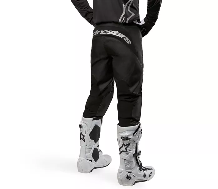 Spodnie MX Alpinestars Fluid grafitowo-czarno-srebrne