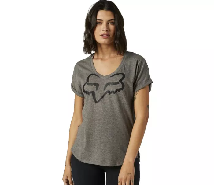 T-shirt damski Fox Boundary Ss Top Graphite