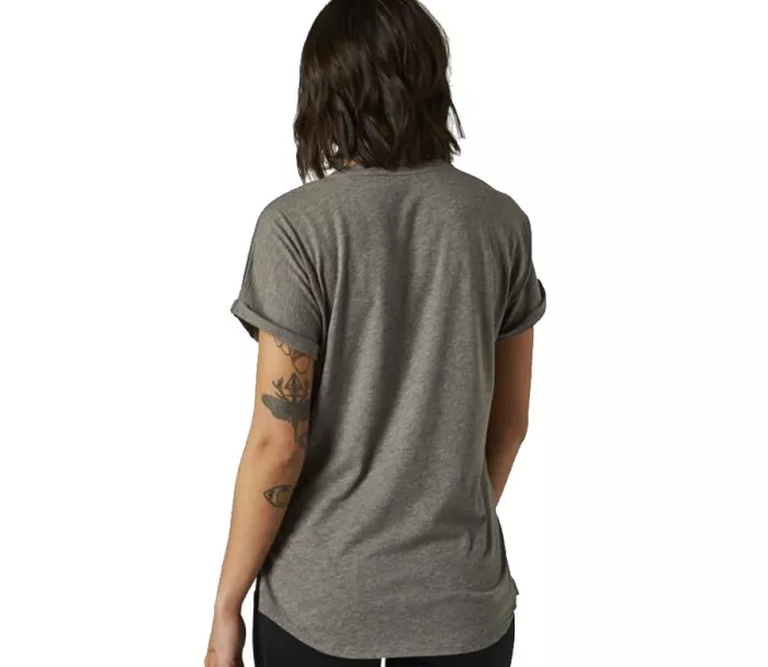 T-shirt damski Fox Boundary Ss Top Graphite