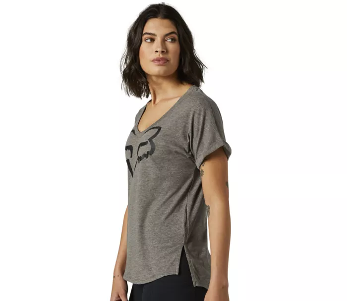 T-shirt damski Fox Boundary Ss Top Graphite