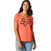 T-shirt damski FOX 25718-502 Boundary Ss Top - Flaming