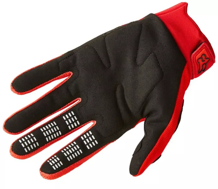 Rękawice motocrossowe Fox Dirtpaw Glove - Fluorescent Red