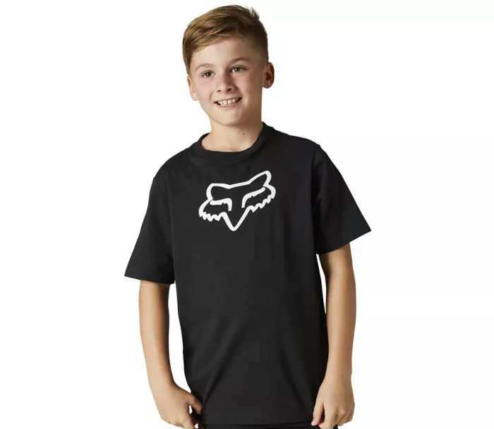 T-shirt dziecięcy Fox Youth Legacy Ss Tee Czarny