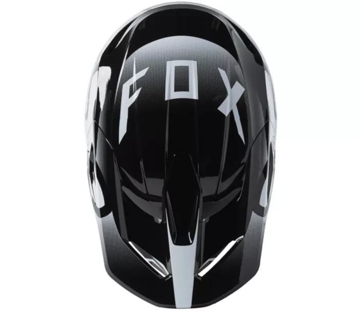 Dziecięcy kask motocrossowy Fox Yth V1 Leed Kask Dot/Ece Czarny/Biały