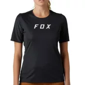 MTB koszulka damska Fox Ranger Ss Jersey Moth - czarna