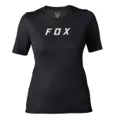 MTB koszulka damska Fox Ranger Ss Jersey Moth - czarna