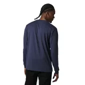 T-shirt Fox Pinnacle Ls Tech Tee Heather Deep Cobalt