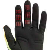 Rękawice motocrossowe Fox 180 Glove Statk - czerwono-żółte