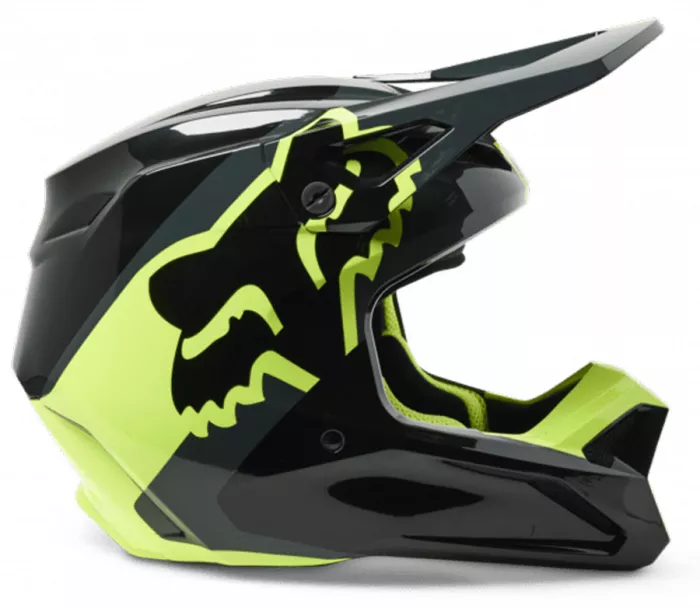 Kask motocrossowy Fox V1 Kask Xpozr Dot/Ece Czarny/Szary